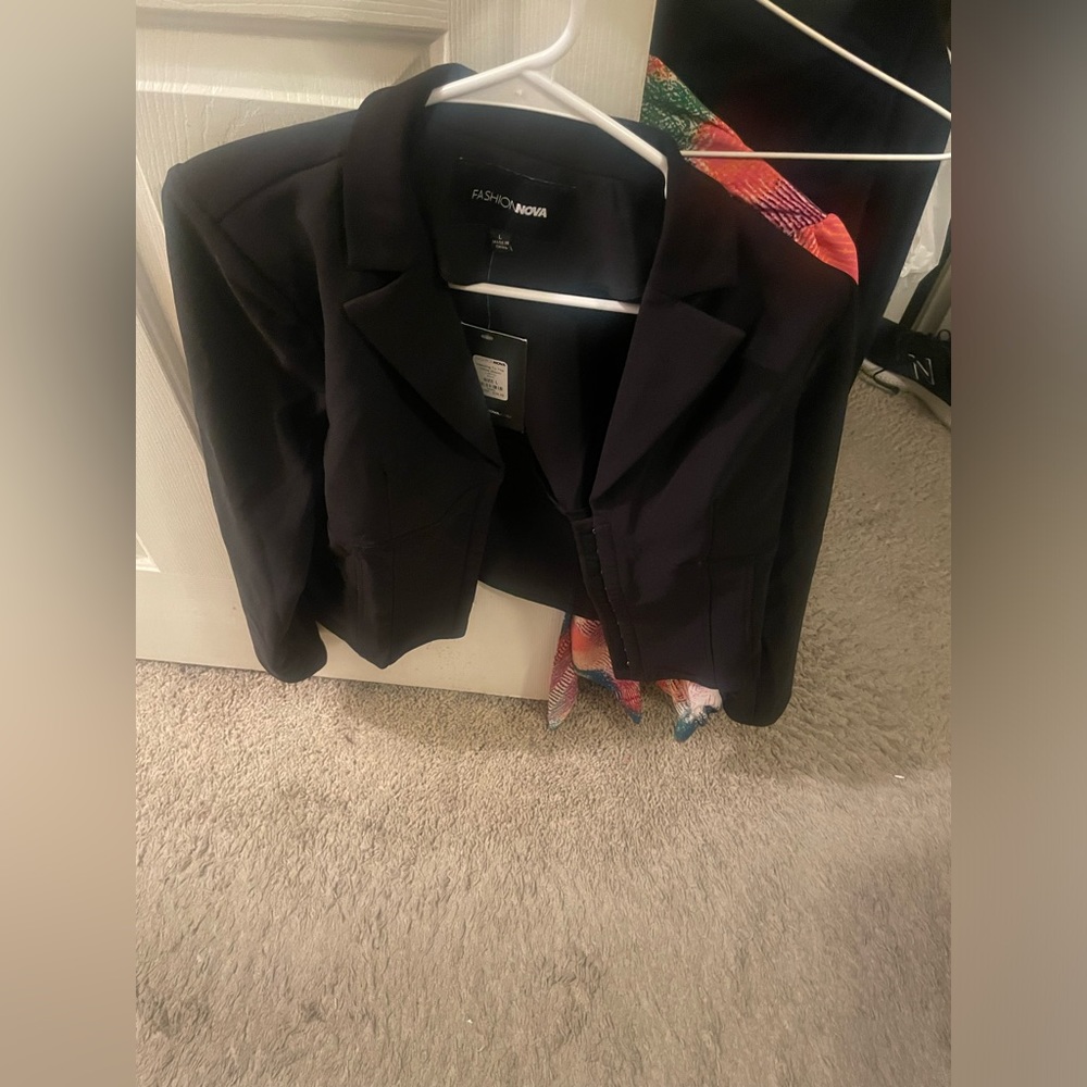 Black Blazer Fashion Nova Large